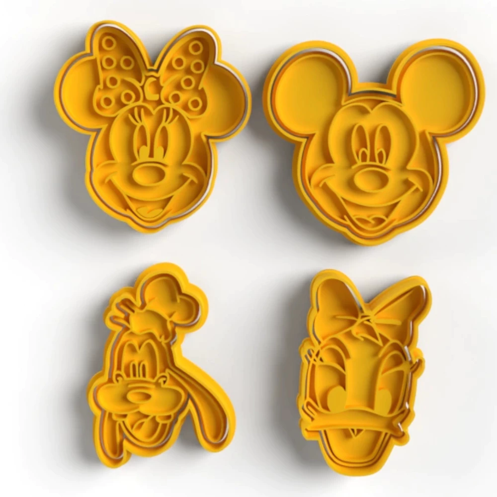 Kit Cortadores de Biscoito Disney